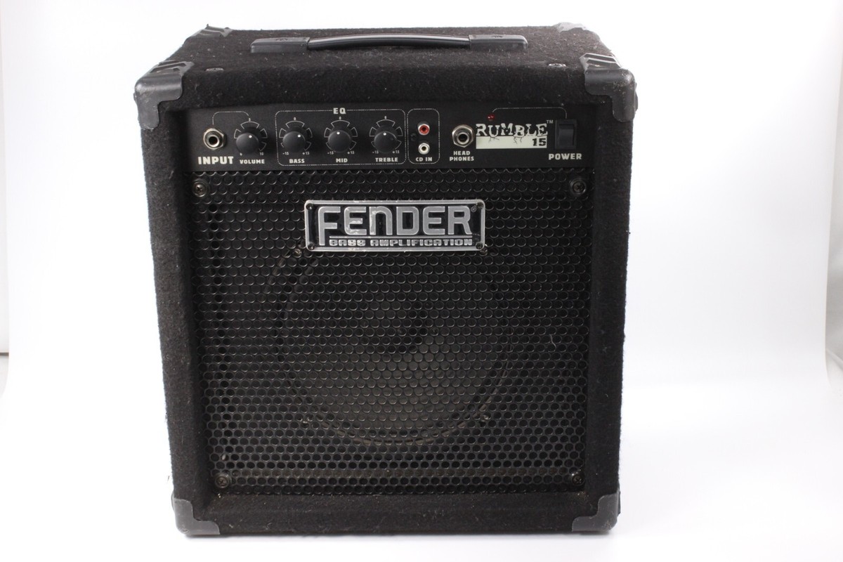 【24H発送】Fender Rumble 15 ベースアンプ 美品✨ 24H発送】Fender Rumble 15 ベースアンプ 美品✨ Amazon