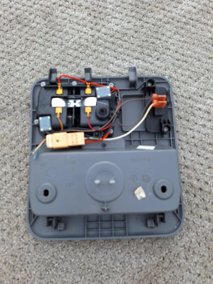 Toyota Tundra 2000-2006 domo mapa luz consola superior gafas de sol almacenamiento OEM Foto 3 de 4