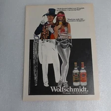 Vintage Print Ad Wolfschmidt Vodka Sports Illustrated Oct 18, 1971