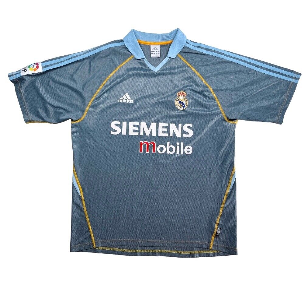 Real Madrid 2003/04 Adidas Third Football Shirt L Mens Real Madrid 2003/04 Adidas Third Football Shirt L Mens