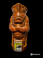 Comic Con Super Hero Tiki Farm Ceramic Brown ...