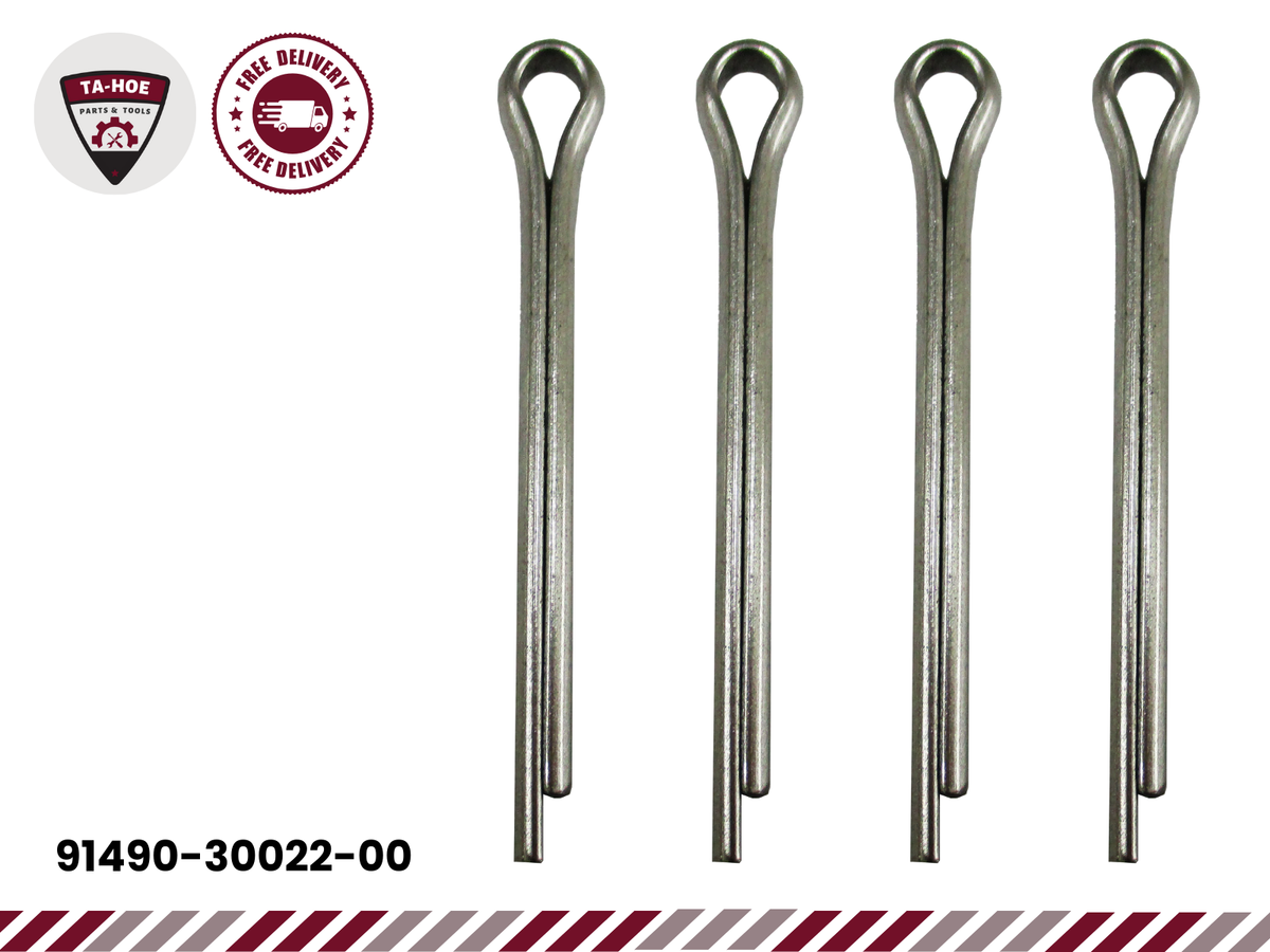 91490-30022-00 Fits Yamaha Outboard 25 30 HP Cotter Pin x4 PCS | eBay
