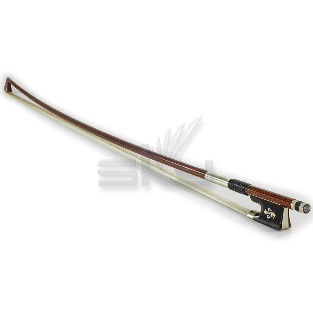 ●弓 Brazilwood Shield inlay Silver 4/4 ○弓 Brazilwood Shield inlay Silver 4/4
