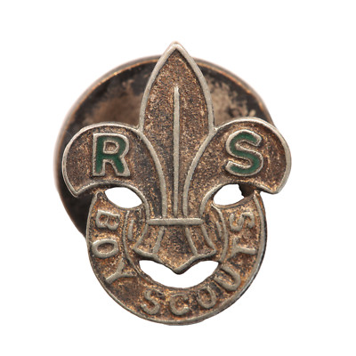 Vintage Pfadfinder Rover Scout R S Abzeichen (#8895)