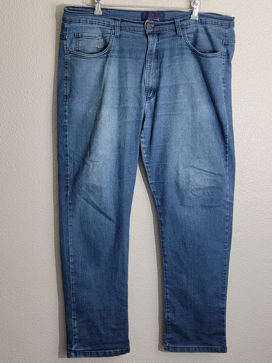 polo wear jeans womens size 42 waist regular slim straight stretch