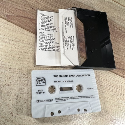 The JOHNNY CASH Collection (CASSETTE TAPE, Ditto) Made In Germany - Picture 2 of 2