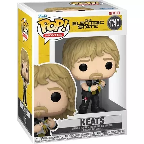 Funko POP! Movies Netflix The Electric State Keats Figure #1740 + Protector