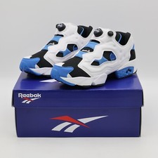100074689 Reebok Instapump Fury 94 Lost OG White Black Blue Men's 