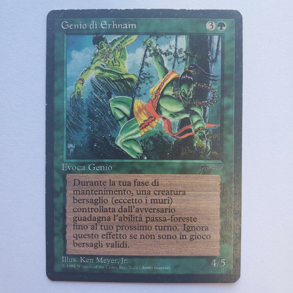 ITALIAN ERHNAM DJINN ARABIAN NIGHTS FOREIGN GENIO DI ERHNAM DMG