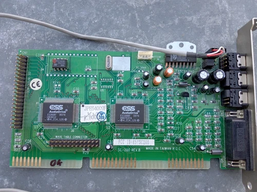 Diamond Flower SC-200 - ISA Soundkarte with ES1688F and ES968F chipset