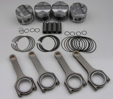 Nippon Racing Itr Integra Type R Pistons Scat H Beam Rods 81.5mm .020 Lsvtec