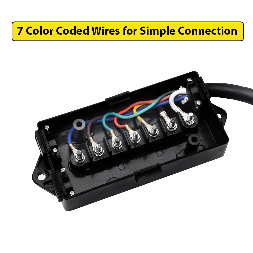 Trailer Wiring Junction Box Pole Trailer Wire Cable Trailer, 50 OFF