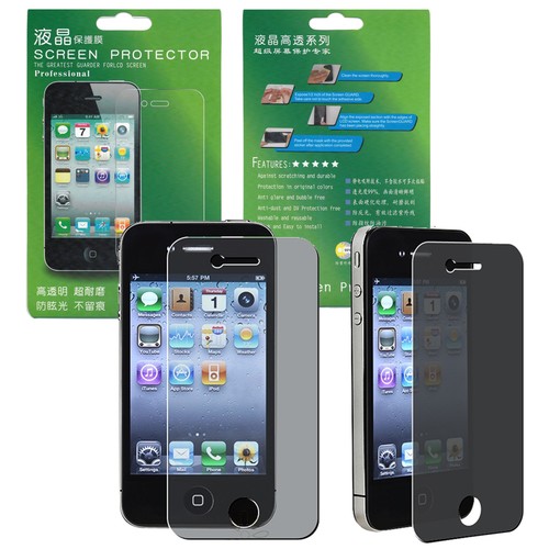 New Privacy AntiPEEK LCD Screen Guard Protector Shield Film For iPhone
