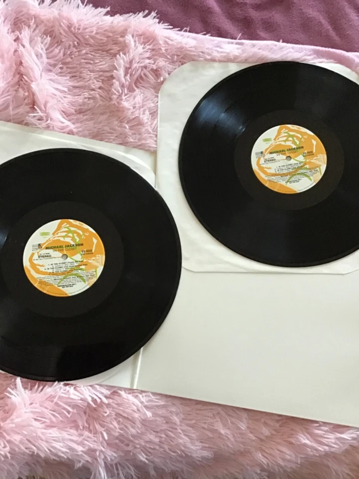 Michael Jackson In The Closet Double Pack Promo Mix Knuckles 2 x 12 ” Singles Foto 4 de 4