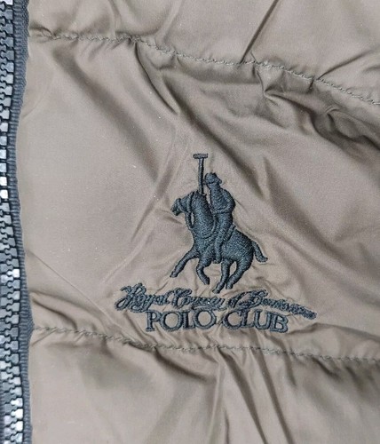 Royal County of Berkshire Polo Club Vest Youth Boys Size 4 Green - Picture 4 of 8