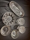 6 Piece Vintage Hazel-Atlas And Anchor Hocking Glass Lot