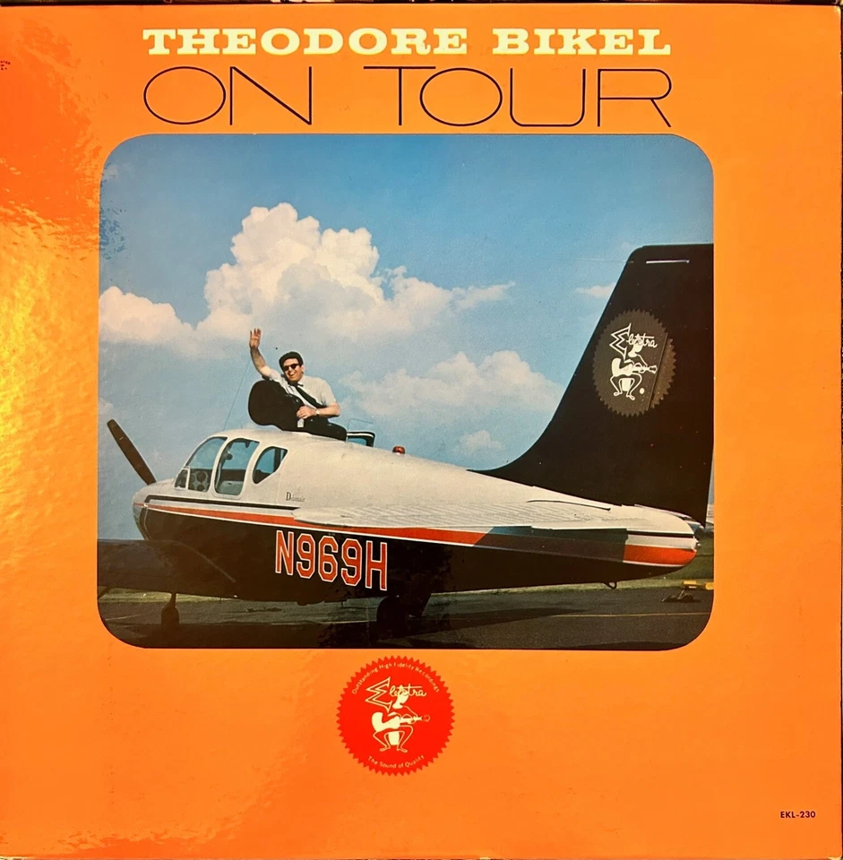 THEODORE BIKEL 4 LP lot Folksingers Choice On Tour Russian Gypsy VG+ - Image 3 of 4