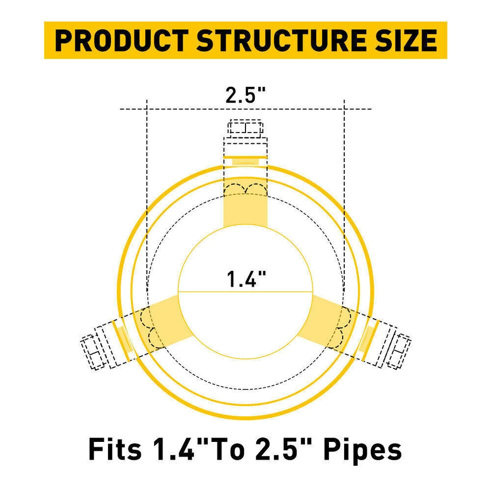 Silenciador de tubo de escape automático 62 mm acero inoxidable punta de curva cola garganta negro Foto 2 de 4