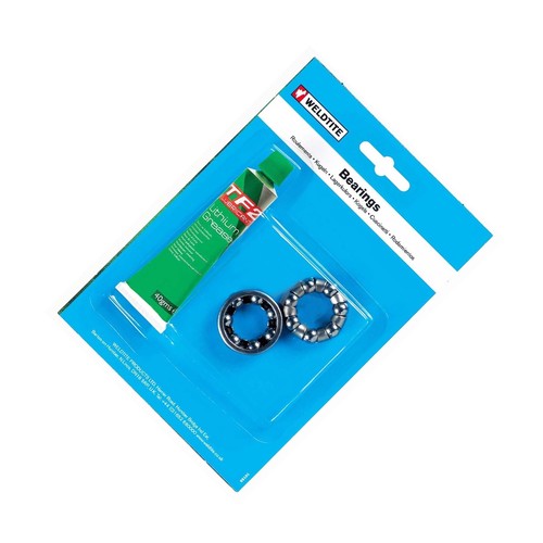 Weldtite 5/32" Caged Bike Ball Bearings With 5g Grease For Headset - Picture 3 of 8