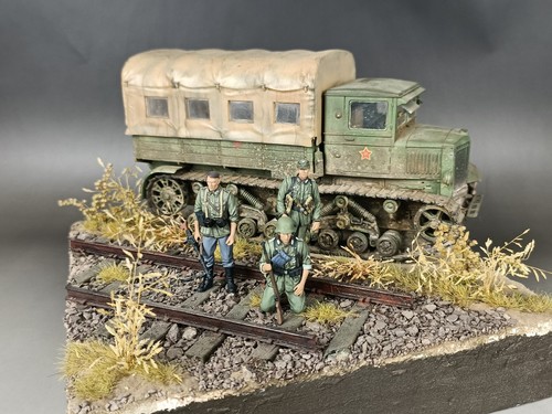 Figura Soldado MP40 Alemán 6to Ejército MP40 Construido Pintado Segunda Guerra Mundial Batalla de Stalingrado - Imagen 4 de 9