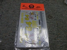 Slixx decals #64 Food City Dura Lube    A21