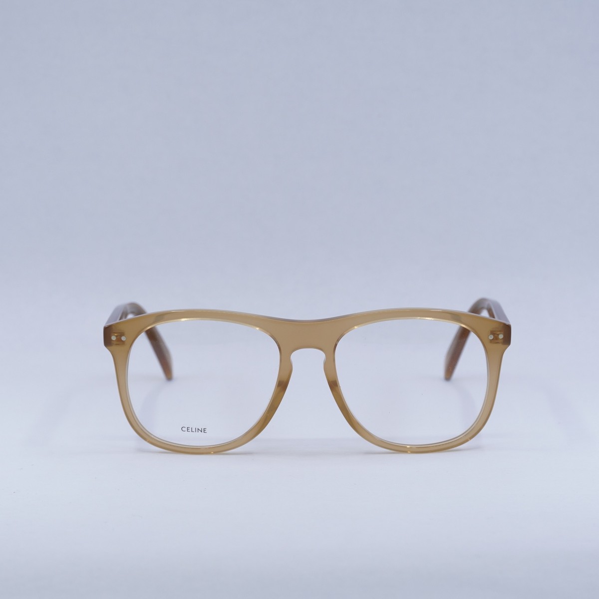 メガネ Celine Eyeglass Frame CL50130I 047 Transparent Brown s-l400.jpg