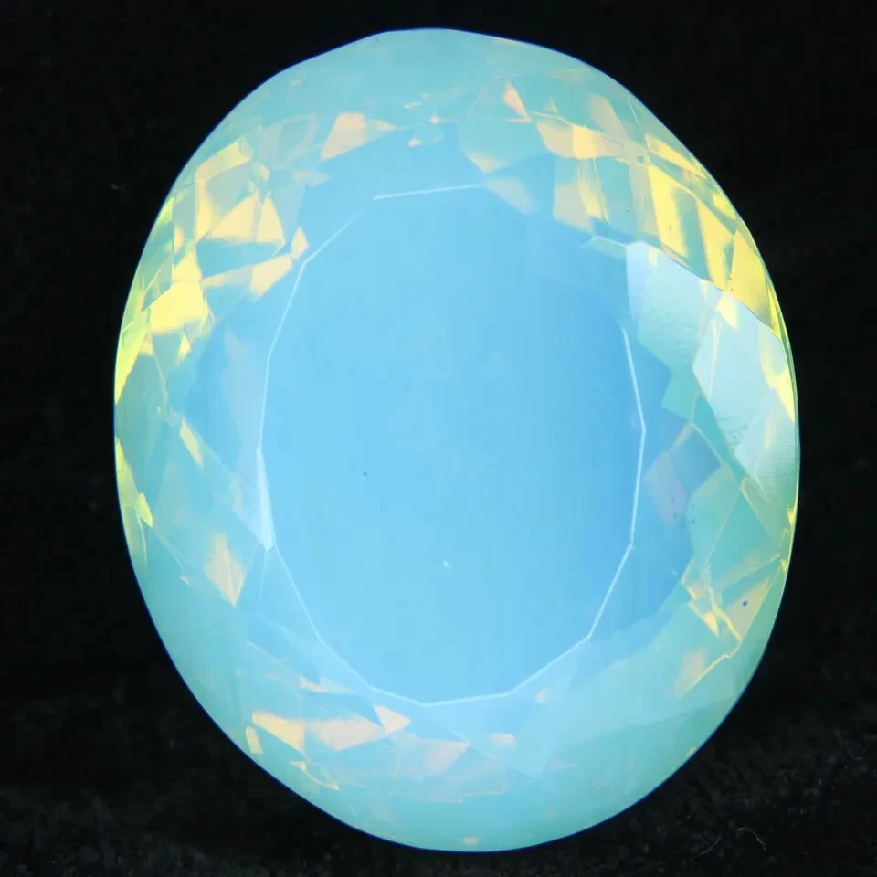 AAA+ Large Ethiopia Wela Opal 87.35 Ct. Oval Cut Loose Gemstone Gift for Women - Image 2 of 4