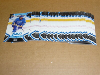 2021/22 Upper Deck MVP BLUE FACTORY SET LOT OF 60 JUSTIN FAULK BLUES #172