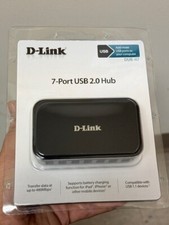 D-Link DUB-H7 USB Hub, 7 USB and 2.0 Fast Cha...