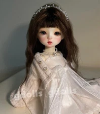 1/6 BJD SD Doll Face Make up + Eyes Resin Figure Toys Gift  for Children M