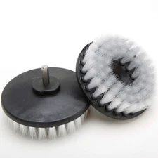 Drill Brush Soft Bristle Use w/Power Drill Upholstery Cleaning