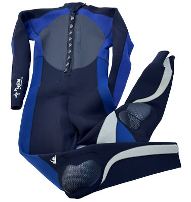 Quiksilver Synchro Hyperstretch シーガル Quiksilver 4/3 Syncro HyperStretch 16/172 #105987 blue gray black