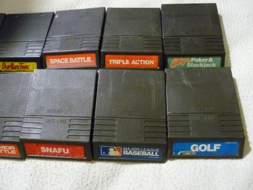 INTELLIVISION GAME LOT NIGHT STALKER BURGERTIME SNAFU ARMOR BATTLE TRIPLE ACTION - Picture 3 of 3
