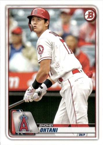 Shohei Ohtani #26 2020 Bowman card