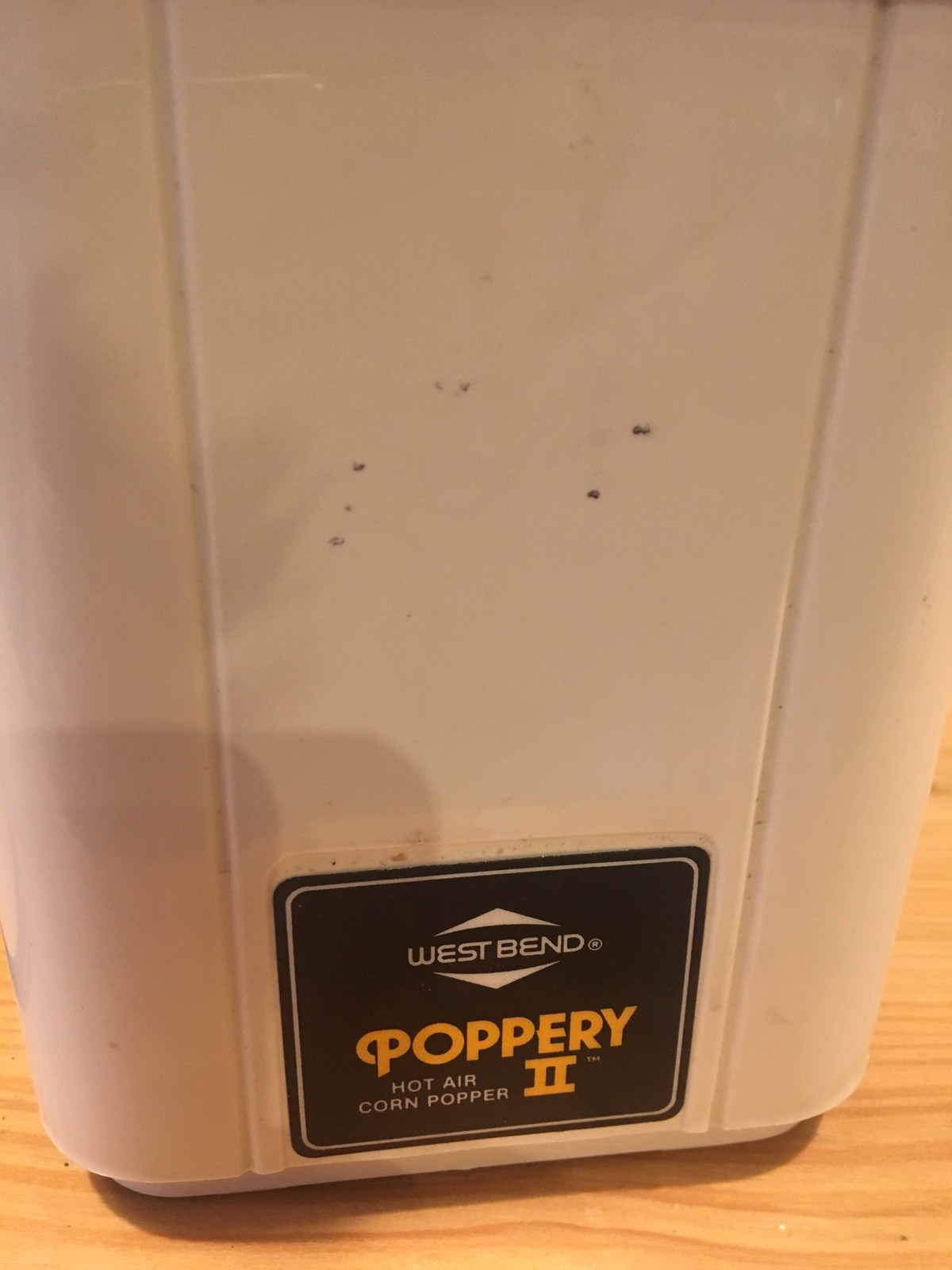 West Bend Poppery II 2 Hot Air Corn Popper 1200 Watt Coffee Bean Roaster  82102 | eBay