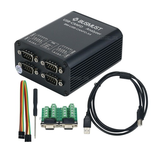 Four-channel CAN Analyzer, CANFD Analyzer, USB To CANFD Converter - Picture 1 of 6