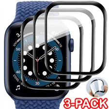 Full Cover Screen Protector Film For Apple Watch Series 10 9 8 7 6 5 SE Ultra 2