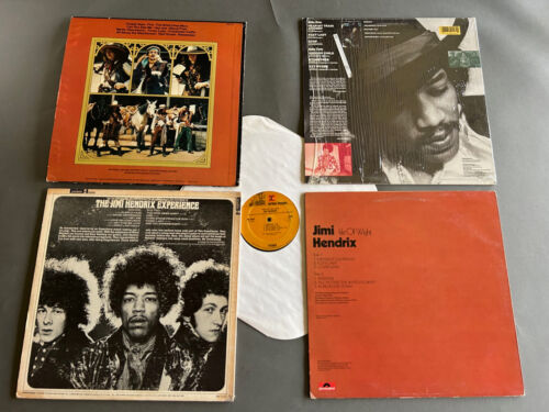 Lot of 4 Jimi Hendrix Vinyl Record Albums Band of Gypsys LP Cry of Love HITS LOT - Picture 2 of 21