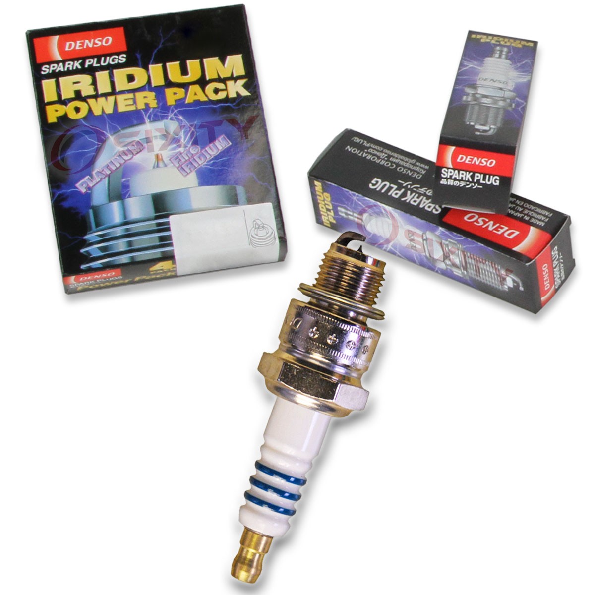 1 pc Denso Iridium Power Spark Plug for Yamaha DS7 1972 Tune Up Kit ut