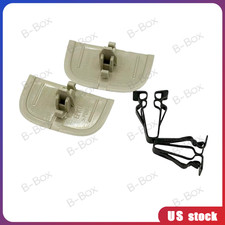 Beige 4x Iron Sun Visor Cap Clip Retainer For Ford Fusion Lincoln Mkz 2013-2016 Beige 4x Iron Sun Visor Cap Clip Retainer For Ford Fusion Lincoln Mkz 2013-2016