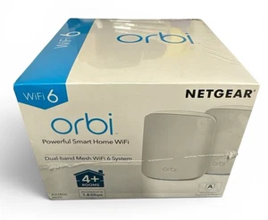 NETGEAR Orbi RBK352 AX1800 Mesh à double bande WiFi 6 Système NEW Scellé ✅