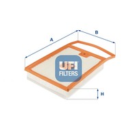 UFI Luftfilter Filtereinsatz FüR VW Polo 1.4 TDI Skoda Fabia III Kombi Rapid