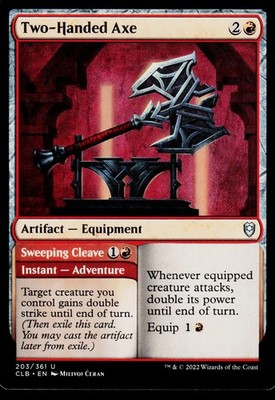 Two-Handed Axe U The List Reprints 203/361 NM