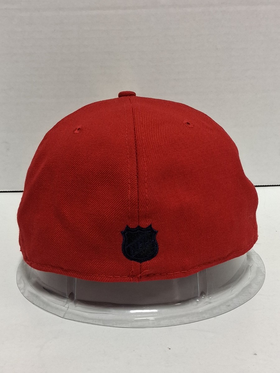 帽子 All Red Hat Montreal Canadiens New Era 59FIFTY Fitted Hat Size 7 1/2 Red NHL