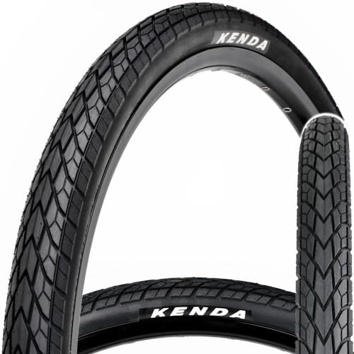 26X1,75 City Fast SEMI-SLICK-REIFEN Kenda Khan Ii-image