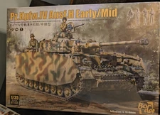 Border Model BT-005 Pz.Kpfw.IV AUSF.H Early/Mid 2 in 1Model Kit 1:35