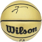 Allen Iverson Signed Gold Edition Composite Leather Basketball 76ers Beckett Wit
