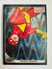 2022 UD Marvel Platinum Teal Wave SPIDER-WOMAN 608/799