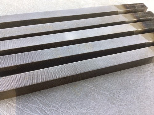 No 2 - 8” Die Filers, Lot Of 1 File F.L. Grobet , 1/2” Square Shank, Switzerland - Picture 11 of 11