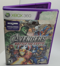 Avengers Battle for Earth Microsoft Xbox 360 Kinect Game Marvel 2012 Ubisoft